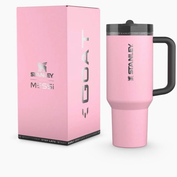 THE MESSI GOAT X STANLEY QUENCHER TUMBLER 40 OZ Limited Edition - Picture 3 of 6